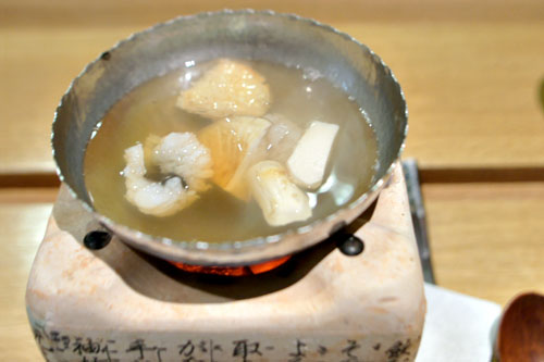 Hamo to Matsutake Shabu-Shabu