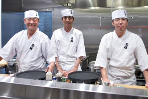 Keizo-san, Nori-san, Masa-san