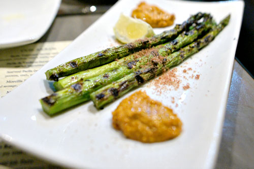 Grilled Asparagus w/ Dried Tuna