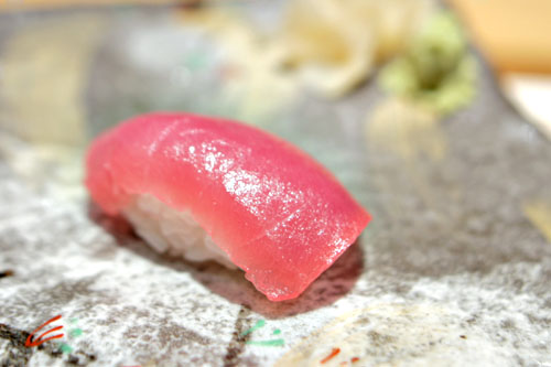 New Jersey Bigeye Tuna nigiri