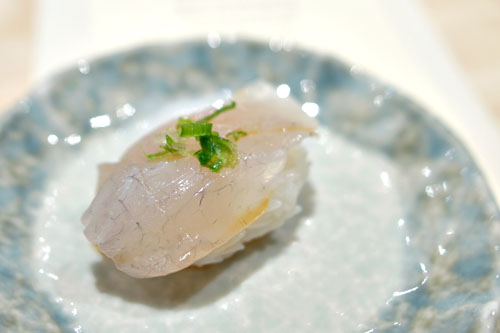 Japanese Suzuki (Sea Bass) nigiri