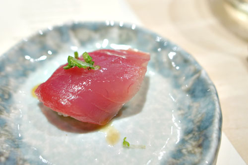 Japanese Katsuo (Skipjack) Tuna nigiri