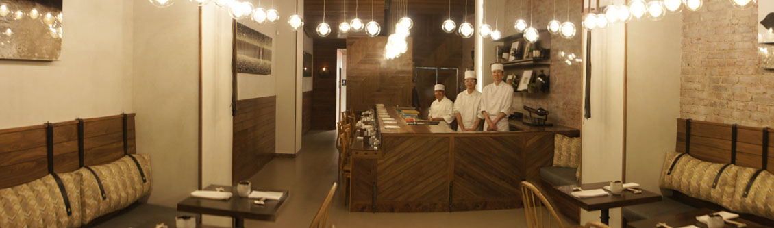 Q Sushi Interior