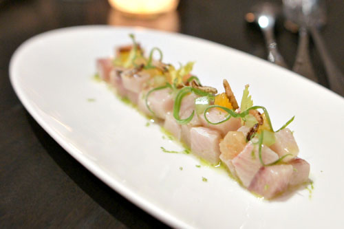 Hamachi Crudo