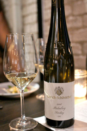 Emrich-Schönleber, Riesling Halenberg Großes Gewächs, 2008, Nahe, Germany