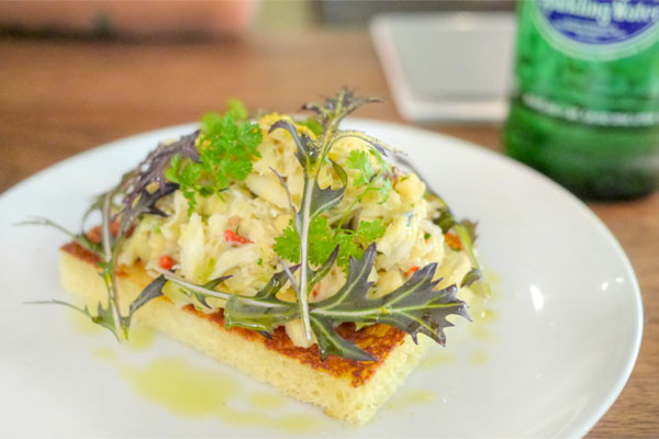 Dungeness Crab on Toast