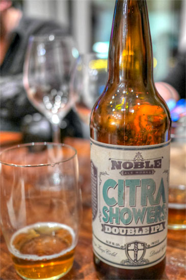 Noble Ale Works Citra Showers