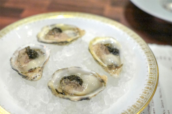 Oysters and Caviar