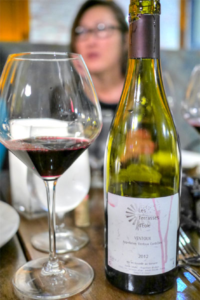 2012 Domaine Les Terrasses D'Eole Côtes du Ventoux Mountagniero