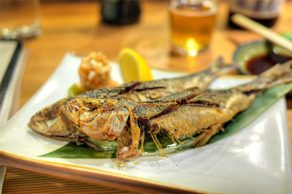 Sardines with Ponzu