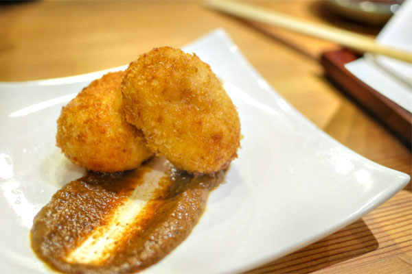 Cream croquettes