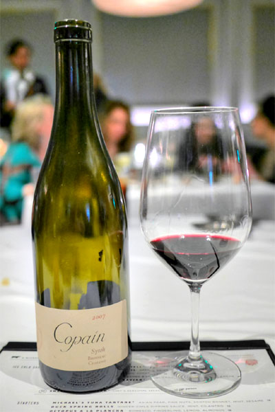 Copain Syrah 'Brosseau', Chalone 2007