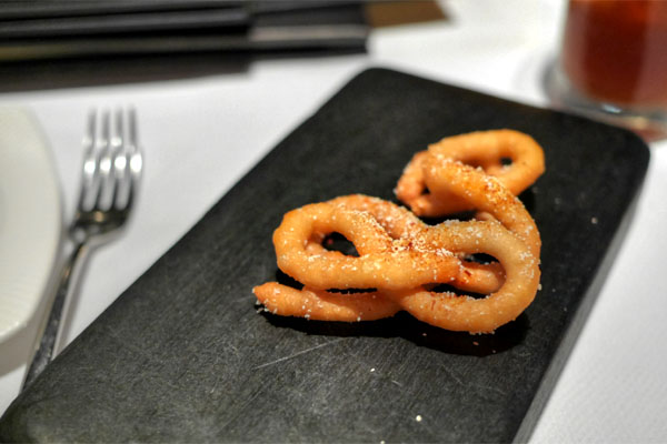 Parmesan Funnel Cake