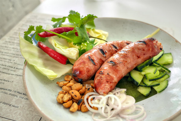 Sai Grok / Grilled House Made Sour Isaan Sausage