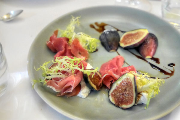 figs + prosciutto