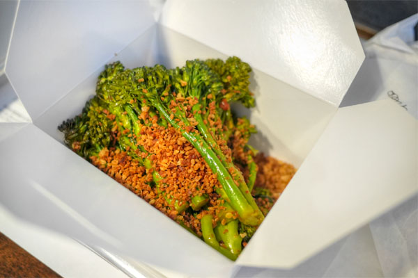 Roast Sambal Broccolini (Vegan)