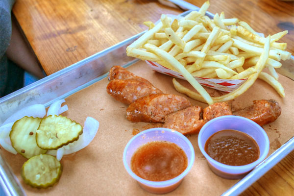 Sausage + Fries