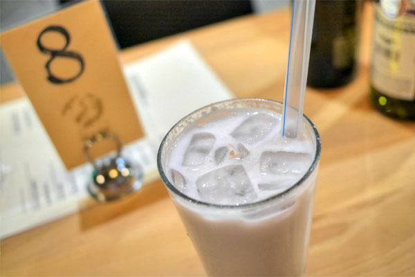 Taro Milk Tea with Boba