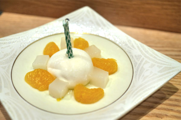 Mochi Birthday Cake