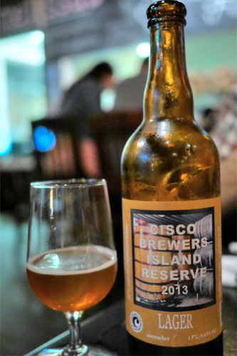 2013 Cisco Island Reserve Oak Aged Bohemian-Vienna Style Lager