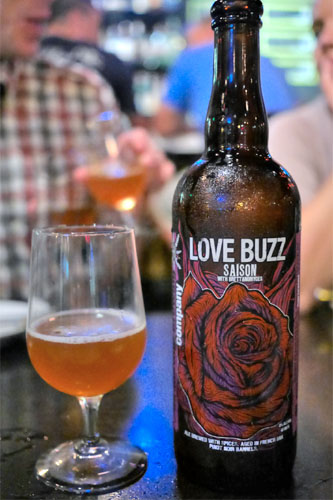 2014 Anchorage Brewing Love Buzz Saison