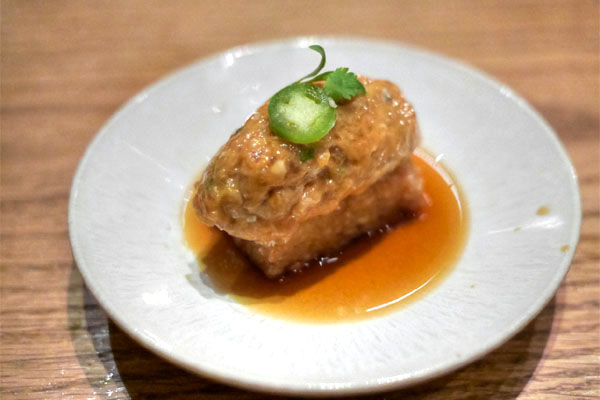 Spicy Tuna Crispy Rice with Housemade Ponzu