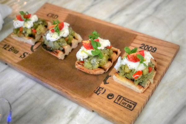 Caponata Bruschetta