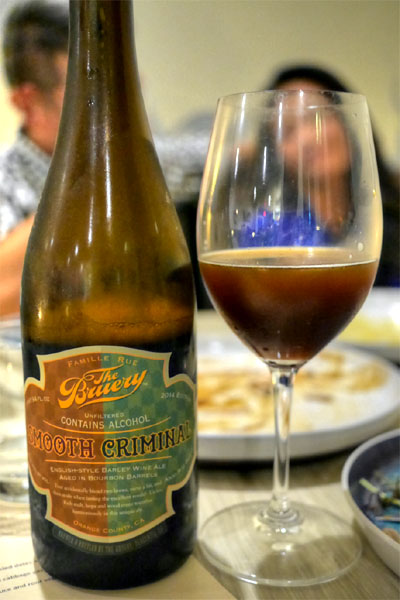 2014 The Bruery Smooth Criminal