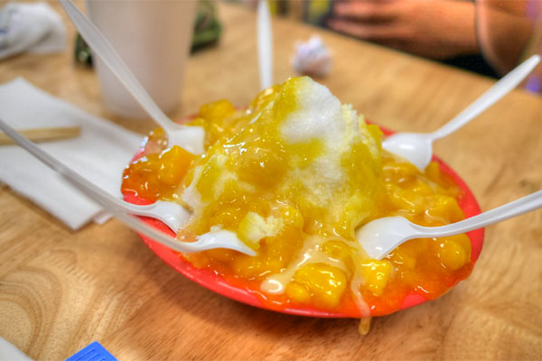 mango shave ice