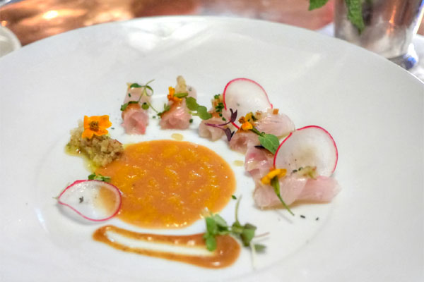 Kampachi Crudo