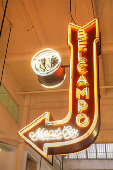 Belcampo Meat Co Sign