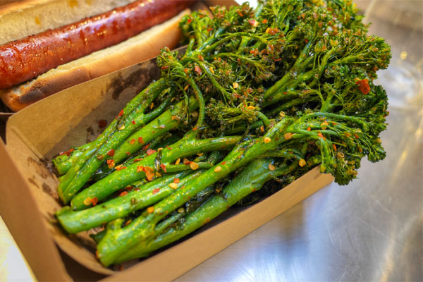 Spicy Fried Broccolini