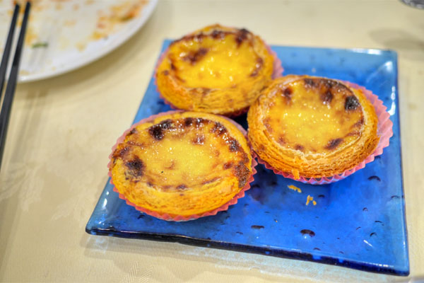 Macau Style Egg Tart