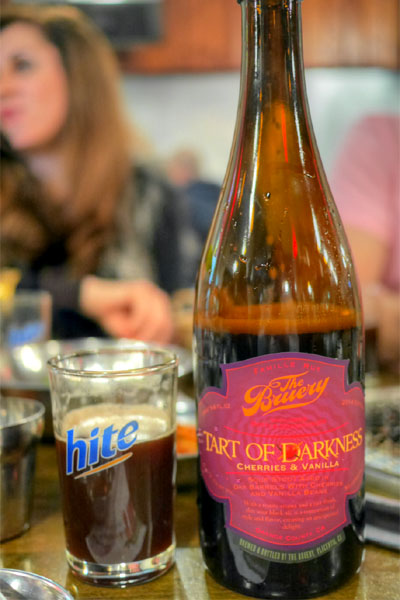 2014 The Bruery Tart of Darkness with Cherries & Vanilla