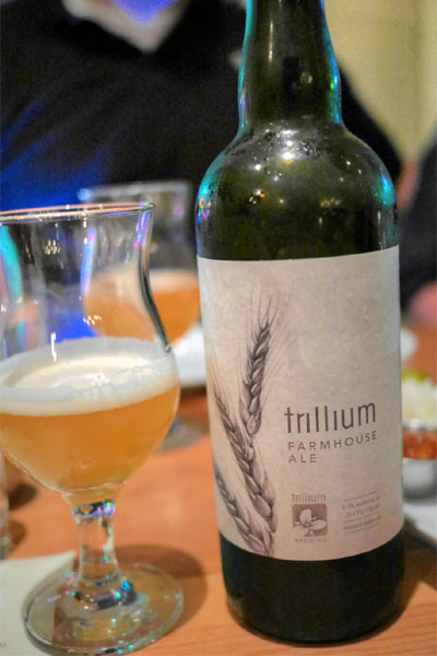 2014 Trillium Farmhouse Ale