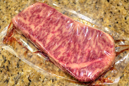 D'Artagnan Japanese Wagyu Striploin Steak