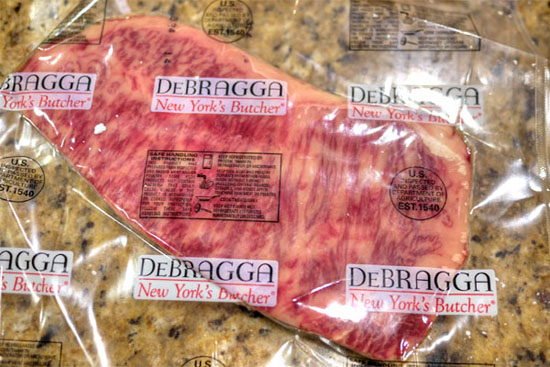 DeBragga Miyazaki Wagyu Strip Steak
