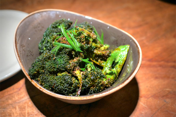 Broccoli, soy, brown sugar, malt, chilies