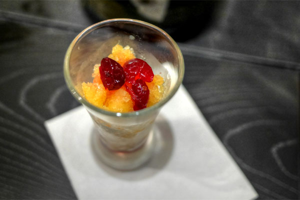 Tangerine Granita