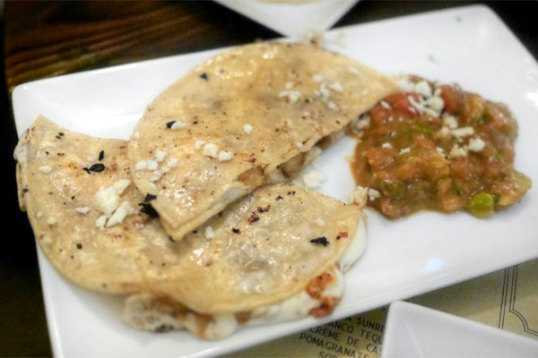 Chicharron Quesadilla