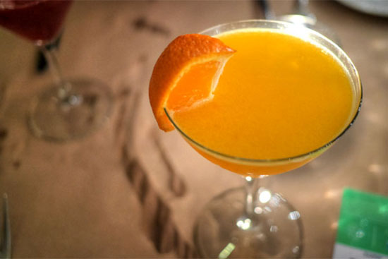 Troy's Tangerine Martini