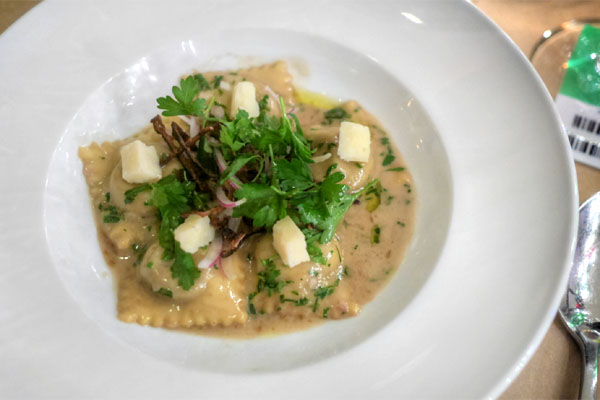 Mushroom Ravioli