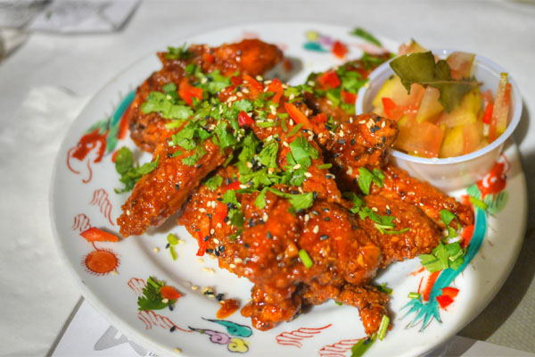 TANG-AY KOREAN PEPPER PASTE DBL-FRIED CHIX WAAANGS