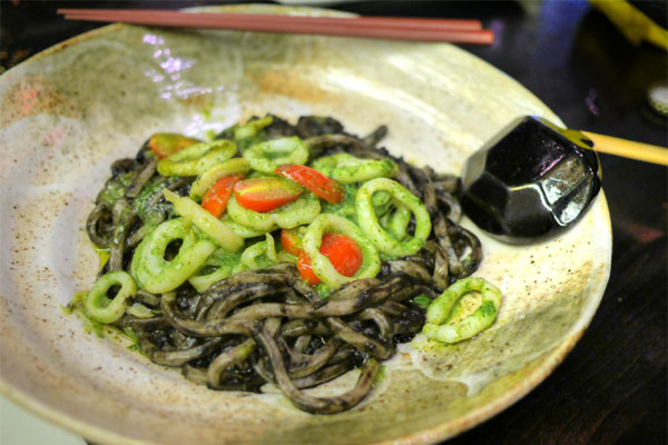 Kinjiro Squid Ink Udon