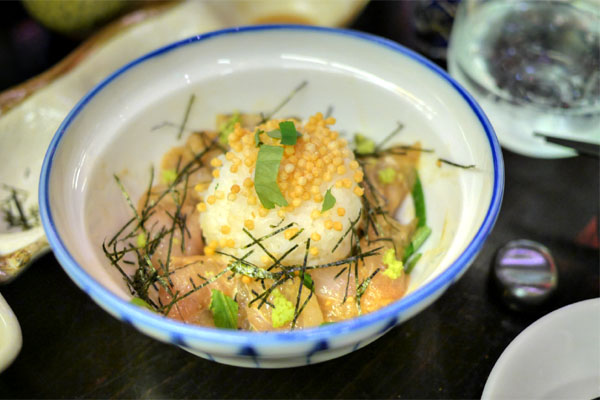 Wild Snapper Sashimi Ochazuke