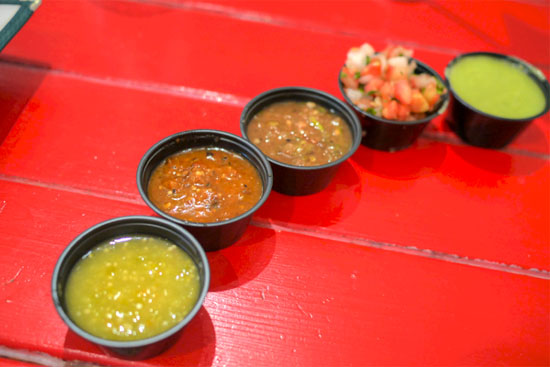 Mexicali Taco Salsas