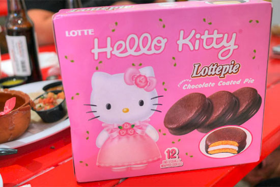 Lotte Hello Kitty Lottepies