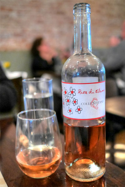 Colle Stefano, 'Rosa di Elena' (Sangiovese), Le Marche 2013