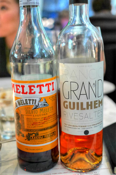 Amaro Meletti / Rivesaltes Rancio 2009, domaine grand guilhem