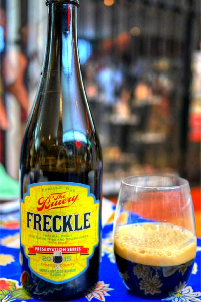 2015 The Bruery Freckle